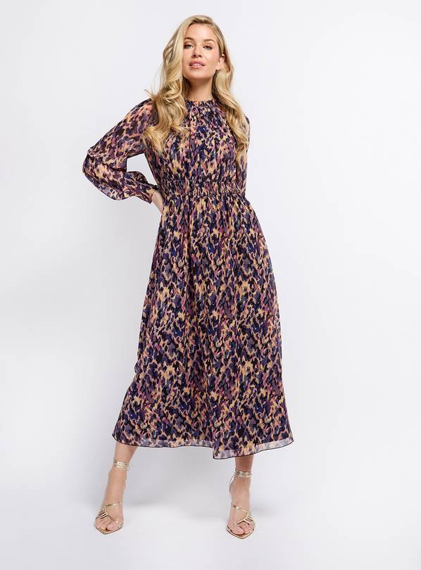 Leopard print dress sainsburys hotsell